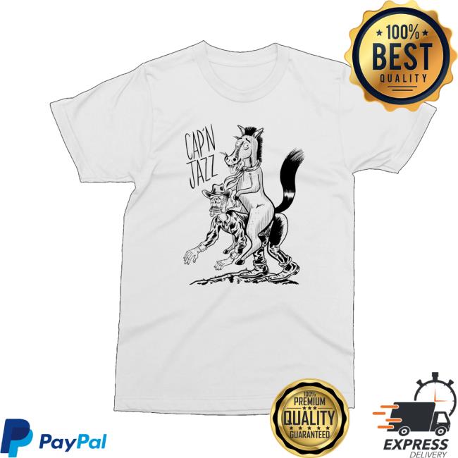 Ambient Inks Merch Store Cap’n Jazz Horse Tee Ambient Inks Merch Store Cap’n Jazz Horse Tee