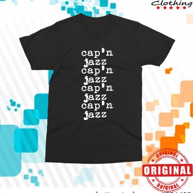 Ambient Inks Merch Store Cap’n Jazz Type Tee Ambient Inks Merch Store Cap’n Jazz Type Tee
