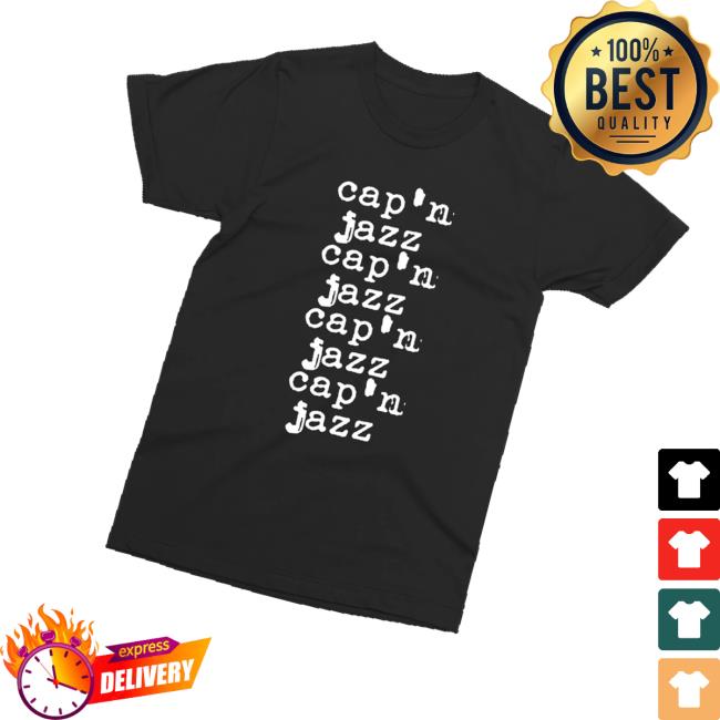 Ambient Inks Merch Store Cap’n Jazz Type Tee Ambient Inks Merch Store Cap’n Jazz Type Tee