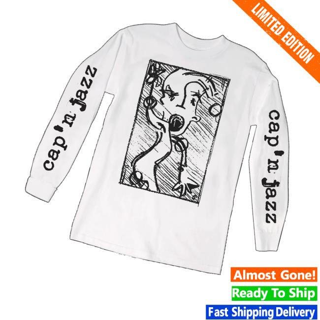 Ambient Inks Merch Store Cap’n Jazz Long Sleeve Tee Ambient Inks Merch Store Cap’n Jazz Long Sleeve Tee