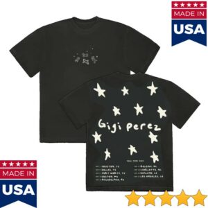 Gigi Perez Merch Store Black Tour Tee
