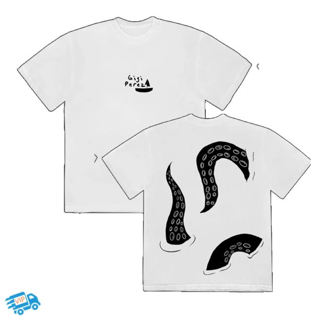 Gigi Perez Merch Store Big Squid Arms Tee Gigi Perez Merch Store Big Squid Arms Tee