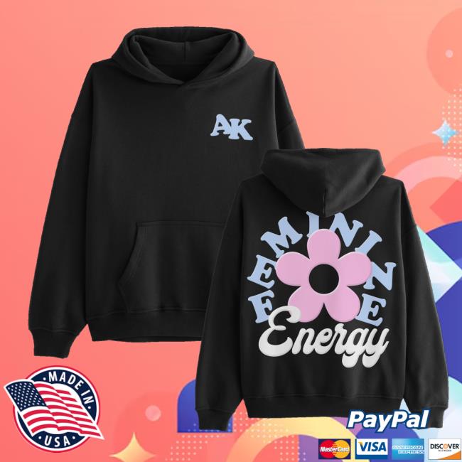 Alexandra Kay Merch Store Feminine Energy Black Hoodie Alexandra Kay Merch Store Feminine Energy Black Hoodie