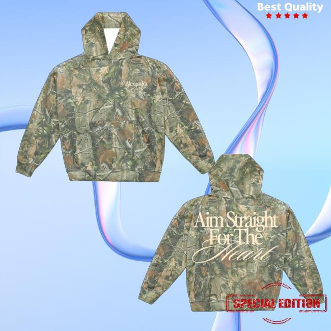 Alexandra Kay Merch Store Straight For The Heart Camo Hoodie Alexandra Kay Merch Store Straight For The Heart Camo Hoodie