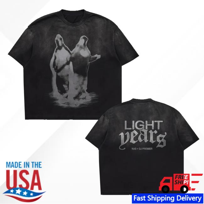 Nasir Jones Merch Store Nas Light-Years Tee Nasir Jones Merch Store Nas Light-Years Tee