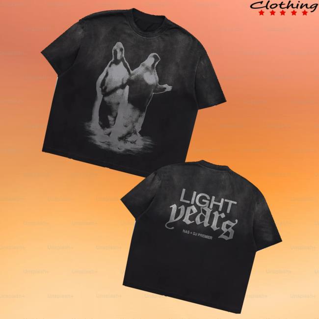 Nasir Jones Merch Store Nas Light-Years Tee Nasir Jones Merch Store Nas Light-Years Tee