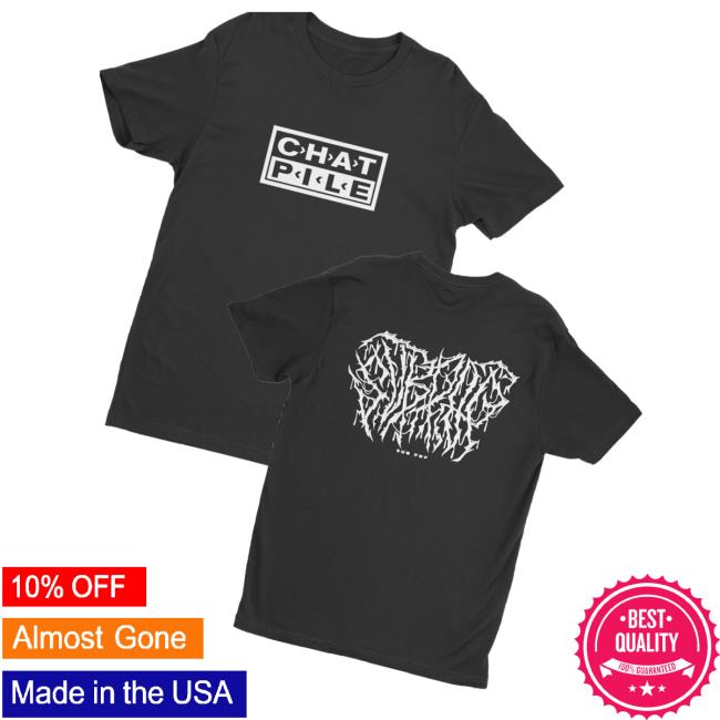 Chat Pile Merch Store Masks Sifting Black T-Shirt Chat Pile Merch Store Masks Sifting Black T-Shirt