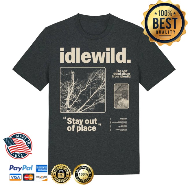 Idlewild Store Merch 2025 Tour T-Shirt (Heather Grey) Idlewild Store Merch 2025 Tour T-Shirt (Heather Grey)