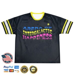 Zeds Dead Store Merch Zeds Dead – Chicago – Arena Of Intergalactic Happiness Football Tee