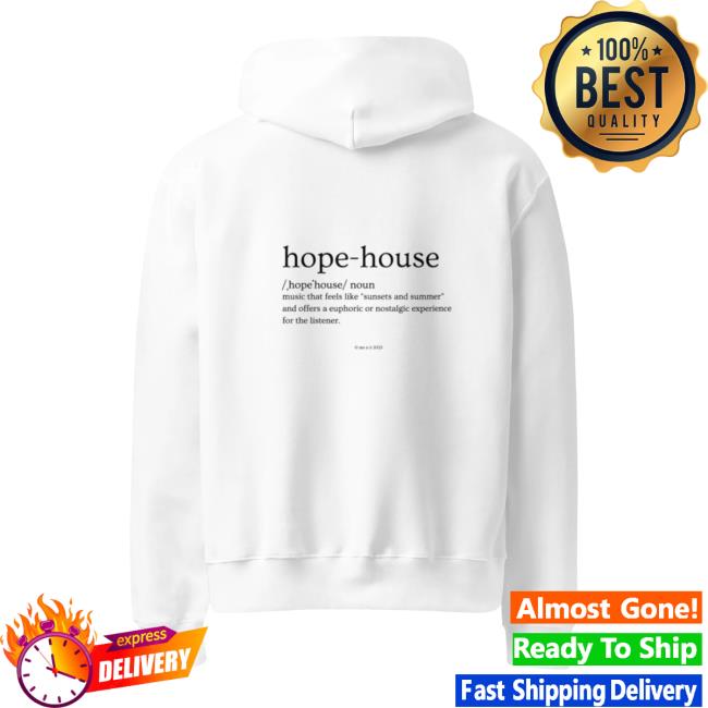 Heyyyitsmenu Merch Store Hope House Hoodie White Heyyyitsmenu Merch Store Hope House Hoodie White