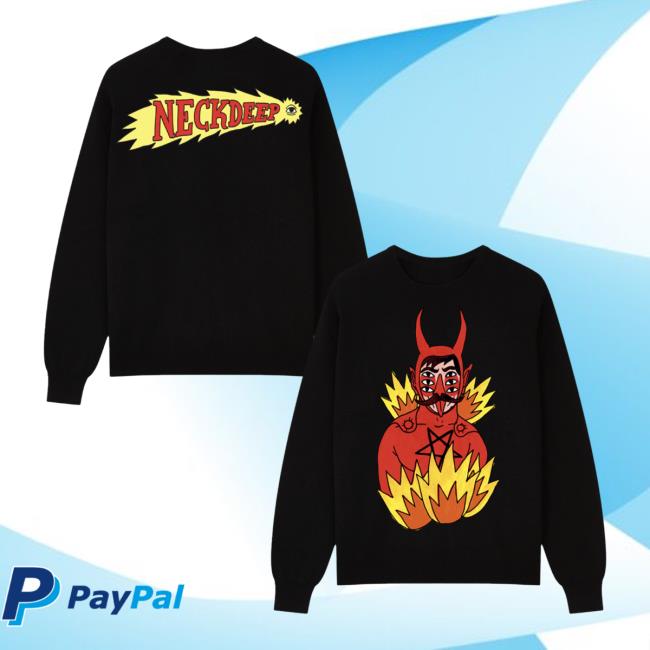 Neck Deep Store Merch Custom Lnotgy Devil Jumper Neck Deep Store Merch Custom Lnotgy Devil Jumper