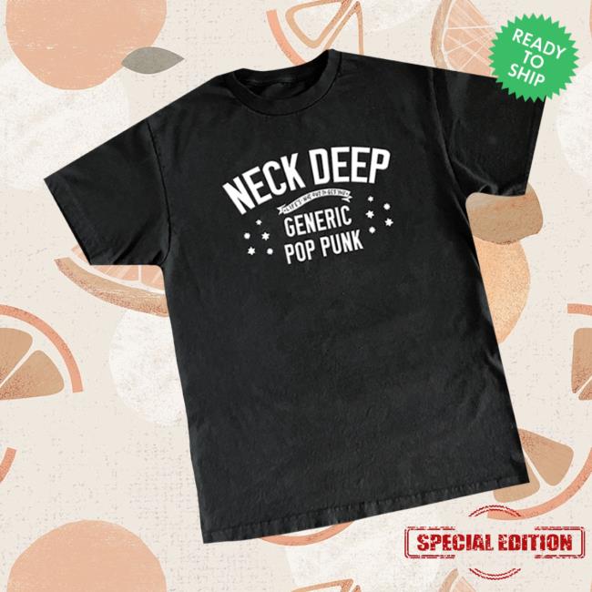 Neck Deep Store Merch Gpp Lnotgy Tee Black Neck Deep Store Merch Gpp Lnotgy Tee Black