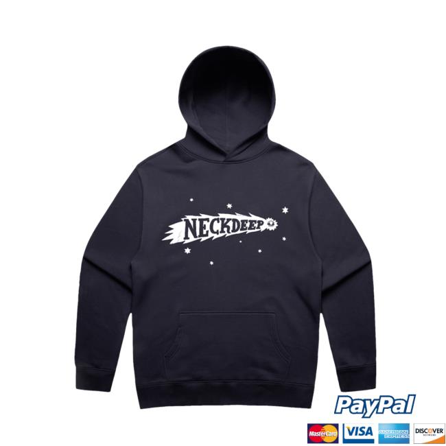 Neck Deep Store Merch Lnotgy Hoodie Ink Blue Neck Deep Store Merch Lnotgy Hoodie Ink Blue
