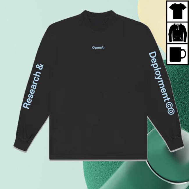 OpenAI Supply Co Merch R&D Co Long Sleeve OpenAI Supply Co Merch R&D Co Long Sleeve