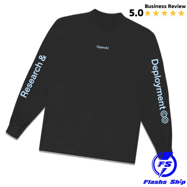 OpenAI Supply Co Merch R&D Co Long Sleeve OpenAI Supply Co Merch R&D Co Long Sleeve