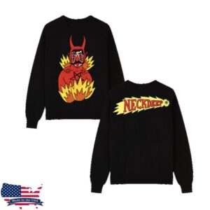 Neck Deep Merch Store Custom Lnotgy Devil Crewneck