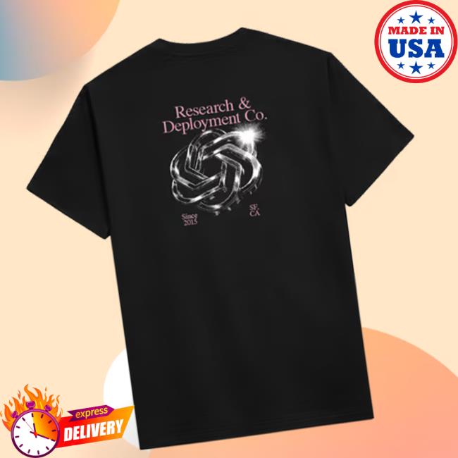 Open Ai Merch Store Chrome Blossom Tee Open Ai Merch Store Chrome Blossom Tee