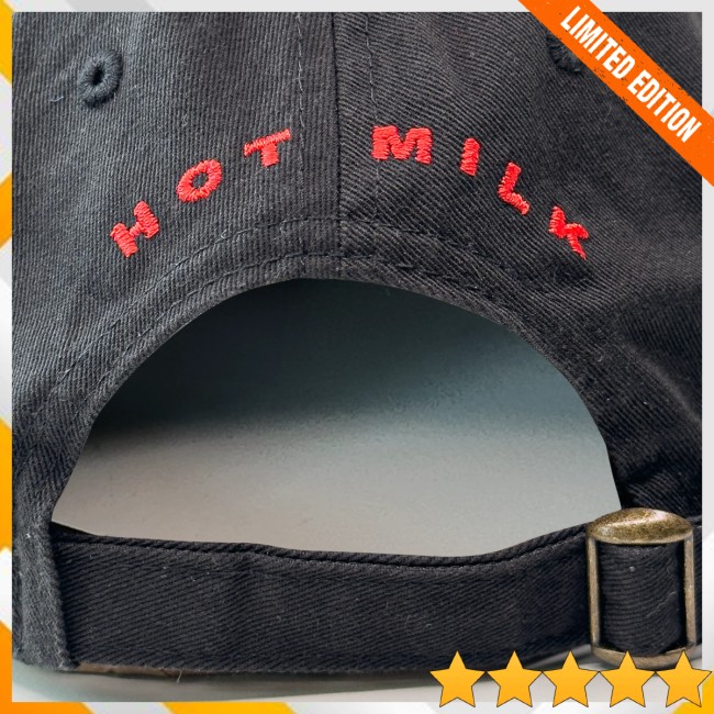 Hot Milk Store Merch Black Cap Hot Milk Store Merch Black Cap
