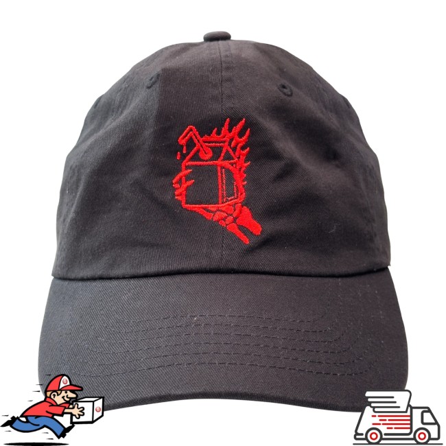 Hot Milk Store Merch Black Cap Hot Milk Store Merch Black Cap