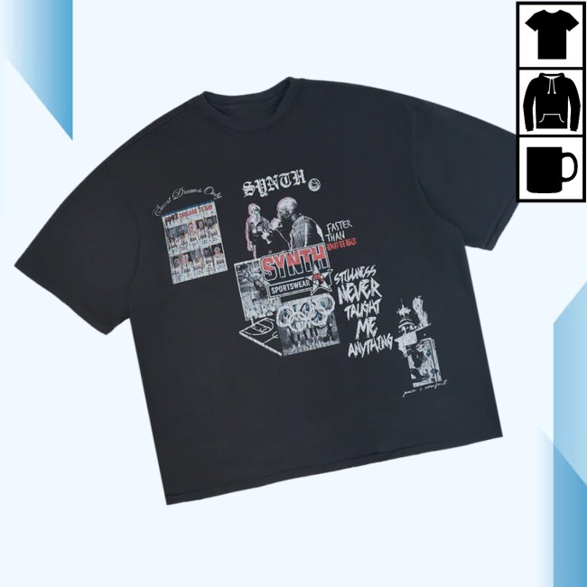 Complex Store Merch Synth Black ‘Olympic’ Tee Complex Store Merch Synth Black ‘Olympic’ Tee