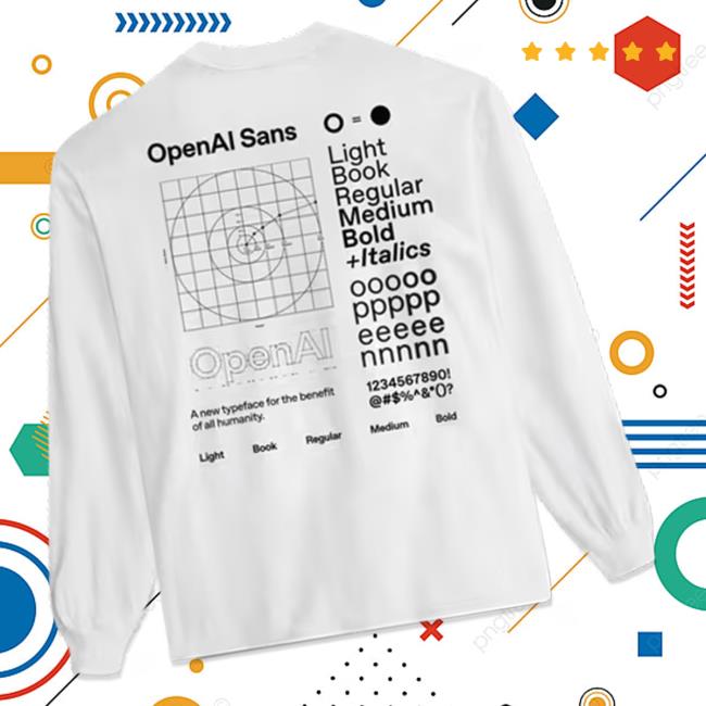 Open Ai Merch Store Openai Sans Long Sleeve Open Ai Merch Store Openai Sans Long Sleeve