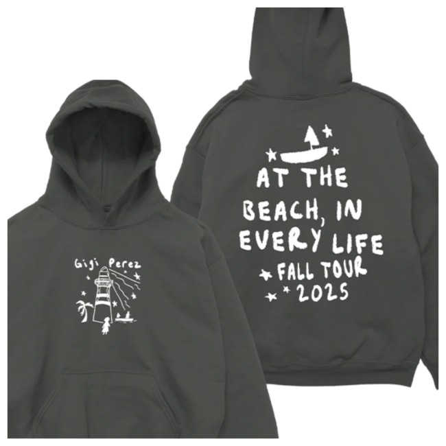 Gigi Perez Music Store Merch Lighthouse Tour Hoodie Gigi Perez Music Store Merch Lighthouse Tour Hoodie