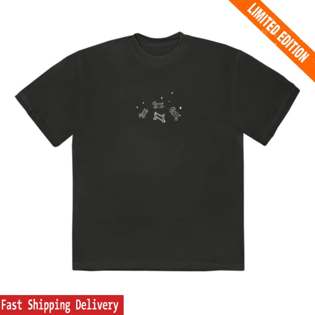 Gigi Perez Music Store Merch Black Tour Tee Gigi Perez Music Store Merch Black Tour Tee