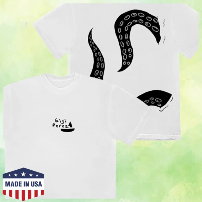 Gigi Perez Music Store Merch Big Squid Arms Tee Gigi Perez Music Store Merch Big Squid Arms Tee