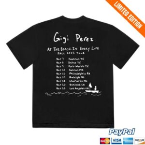 Gigi Perez Music Store Merch Tour Photo Tee