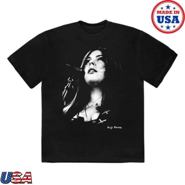 Gigi Perez Music Store Merch Tour Photo Tee Gigi Perez Music Store Merch Tour Photo Tee