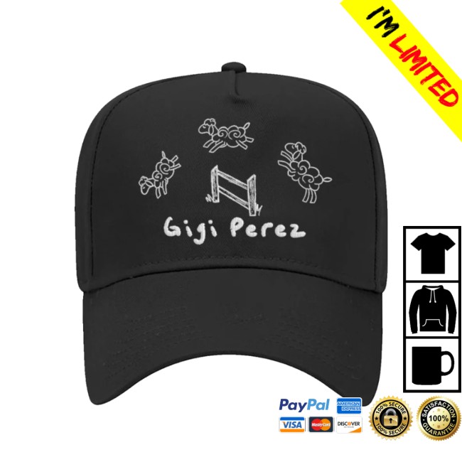 Gigi Perez Music Store Merch Black Embroidered Hat Gigi Perez Music Store Merch Black Embroidered Hat
