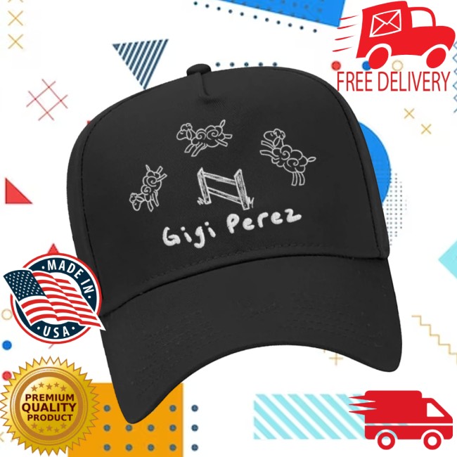 Gigi Perez Music Store Merch Black Embroidered Hat Gigi Perez Music Store Merch Black Embroidered Hat