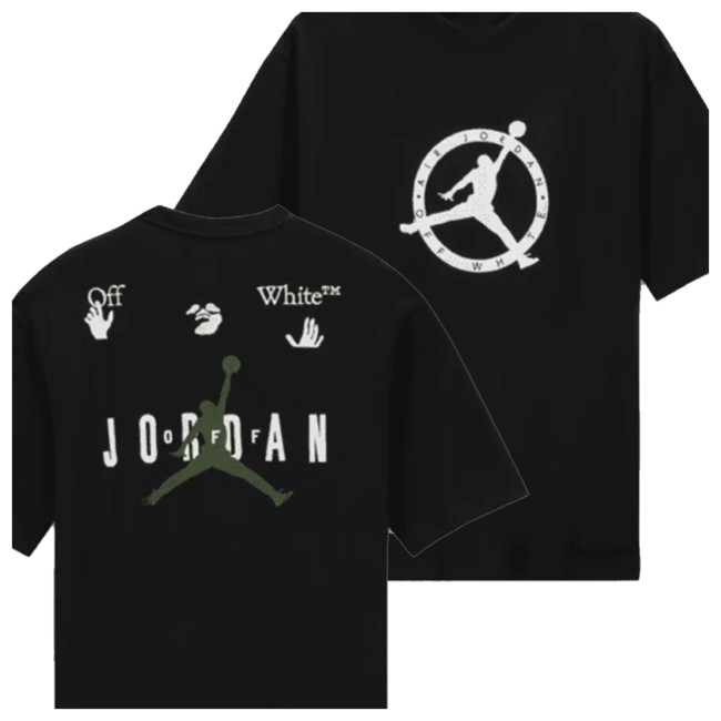 Secretsneakerstore Merch Off White X Jordan Fw21 Black Tee Secretsneakerstore Merch Off White X Jordan Fw21 Black Tee