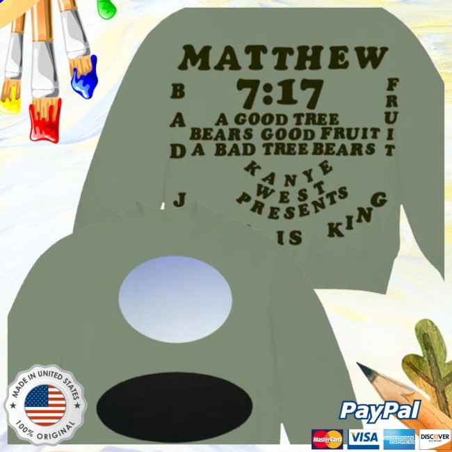 Secretsneakerstore Merch Kanye West Cpfm Jesus Is King Olive Crewneck Secretsneakerstore Merch Kanye West Cpfm Jesus Is King Olive Crewneck