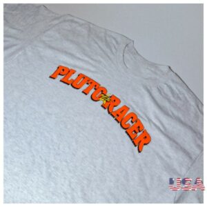 Krod Records Store Merch Pluto The Racer Ptr Ash Grey Tee