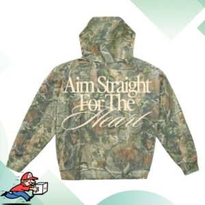 Alexandra Kay Merch Store Straight For The Heart Camo Hoodie