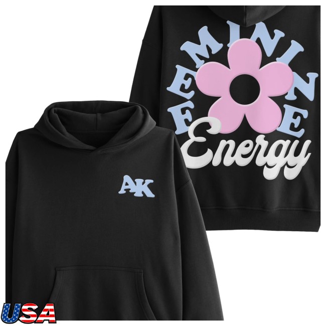 Alexandra Kay Merch Store Feminine Energy Black Hoodie Alexandra Kay Merch Store Feminine Energy Black Hoodie
