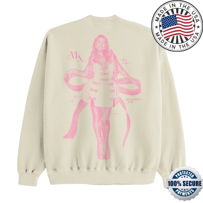 Alexandra Kay Merch Store Bow Sand Crewneck Alexandra Kay Merch Store Bow Sand Crewneck