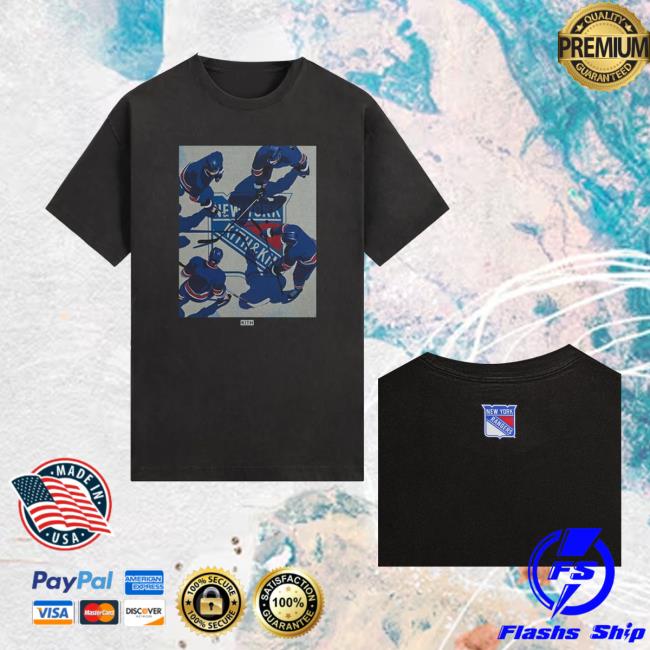 Kith Merch Store Kith For The New York Rangers On Ice Vintage Tee Kith Merch Store Kith For The New York Rangers On Ice Vintage Tee