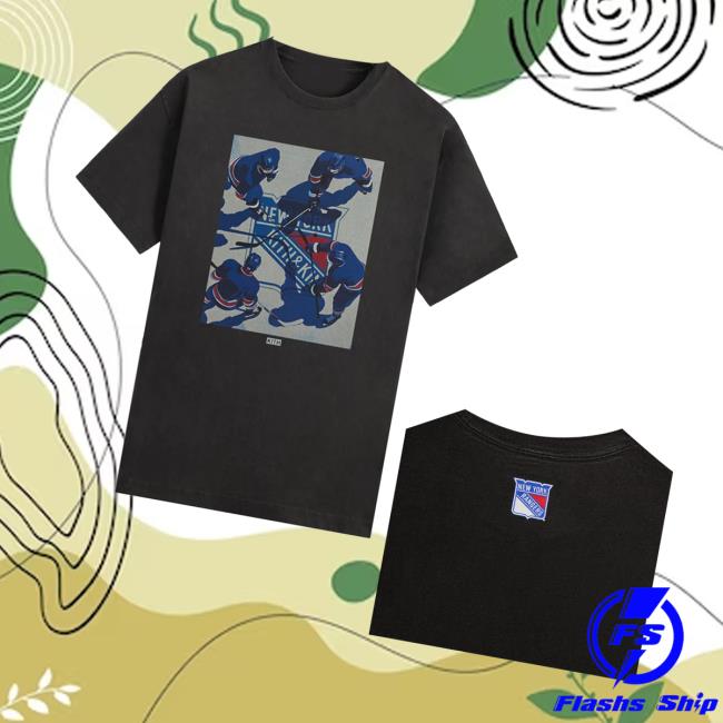 Kith Merch Store Kith For The New York Rangers On Ice Vintage Tee Kith Merch Store Kith For The New York Rangers On Ice Vintage Tee
