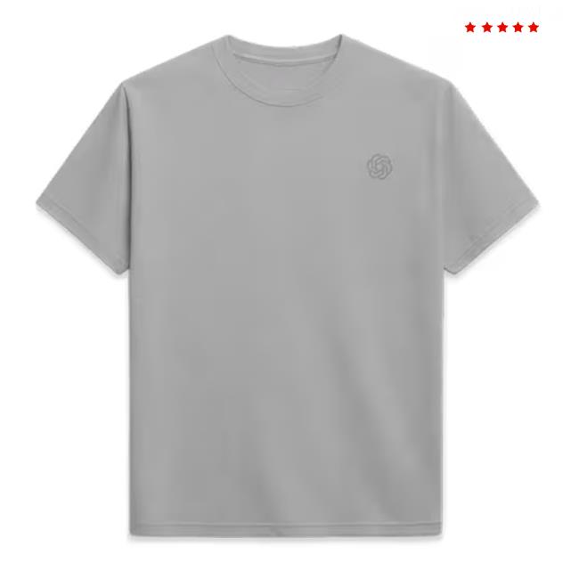 Open Ai Merch Store Blossom Tee Gray Open Ai Merch Store Blossom Tee Gray