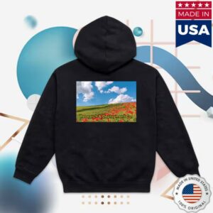 Open Ai Merch Store Blue Skies Zip Hoodie Black