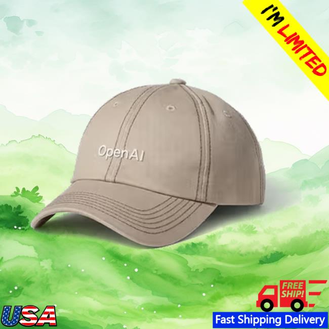 Open Ai Merch Store Wordmark Cap Open Ai Merch Store Wordmark Cap