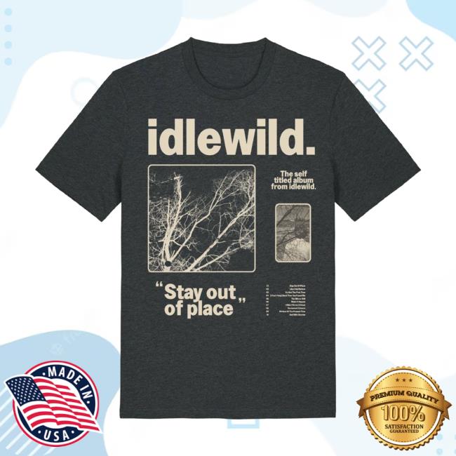 Idlewild Merch Store 2025 Tour T-Shirt Heather Grey Idlewild Merch Store 2025 Tour T-Shirt Heather Grey