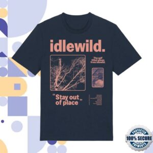 Idlewild Merch Store 2025 Tour T-Shirt Navy