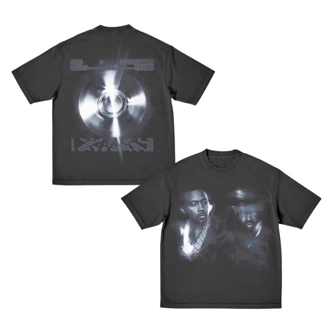 Nas Merch Store Nas Light-Years Tee Nas Merch Store Nas Light-Years Tee