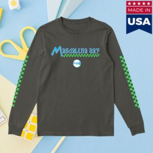 Magdalena Bay Store Merch Checkered Disk Longsleeve T-Shirt
