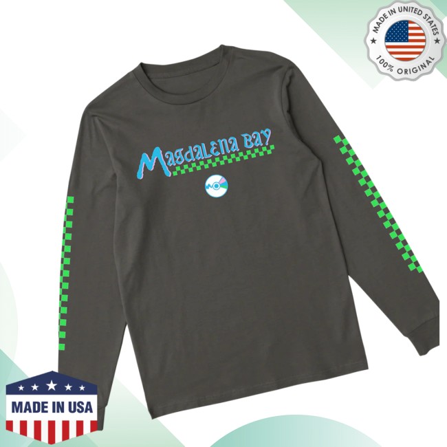 Magdalena Bay Store Merch Checkered Disk Longsleeve T-Shirt Magdalena Bay Store Merch Checkered Disk Longsleeve T-Shirt