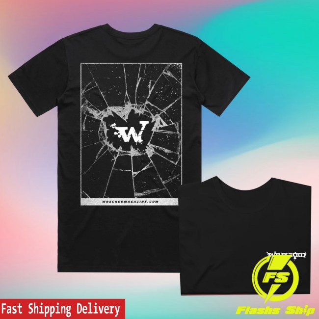 Wrecked Magazine Store Merch Wrecked Shattered Tee Wrecked Magazine Store Merch Wrecked Shattered Tee