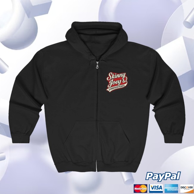 Skinny Joey’s Cheesesteaks Store Merch Skinny Joey’s Swag Zip Hoodie Skinny Joey’s Cheesesteaks Store Merch Skinny Joey’s Swag Zip Hoodie